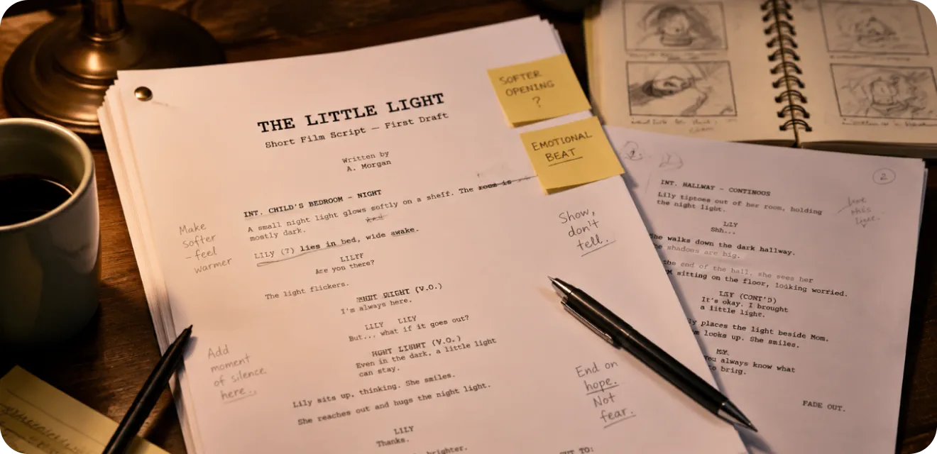 Convert Your Ideas into Scenes, Dialogue, and Story Beats icon